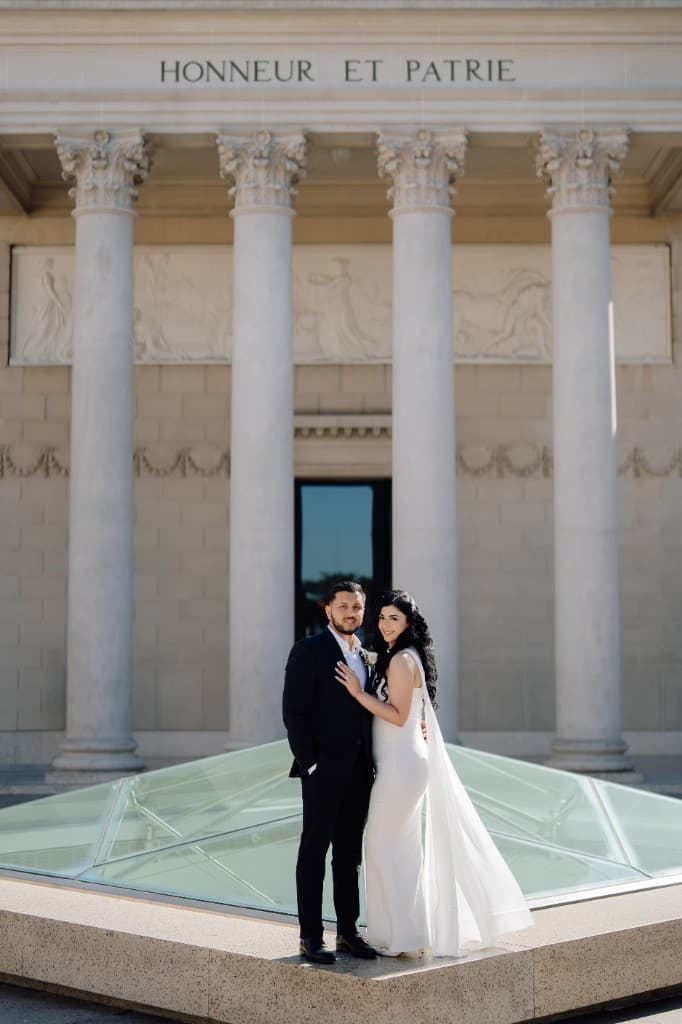 Mujaba and Mursal at the Legion of Honor